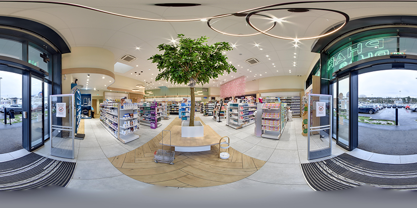 Visite virtuelle 360 de Pharmacie Val du Châtel a Provins - Webvisite