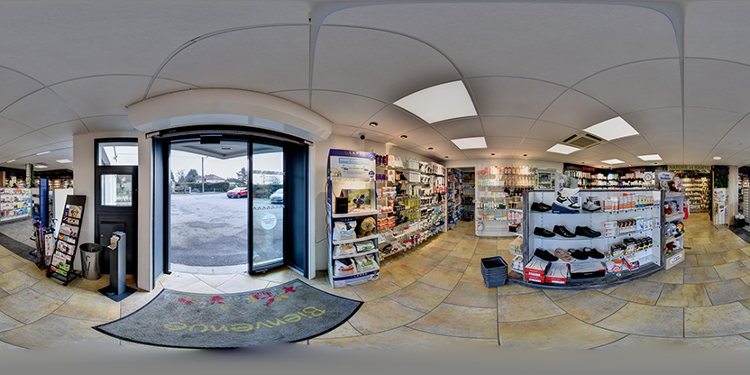 Visite virtuelle 360 de Pharmacie d'Arcey a Arcey - Webvisite
