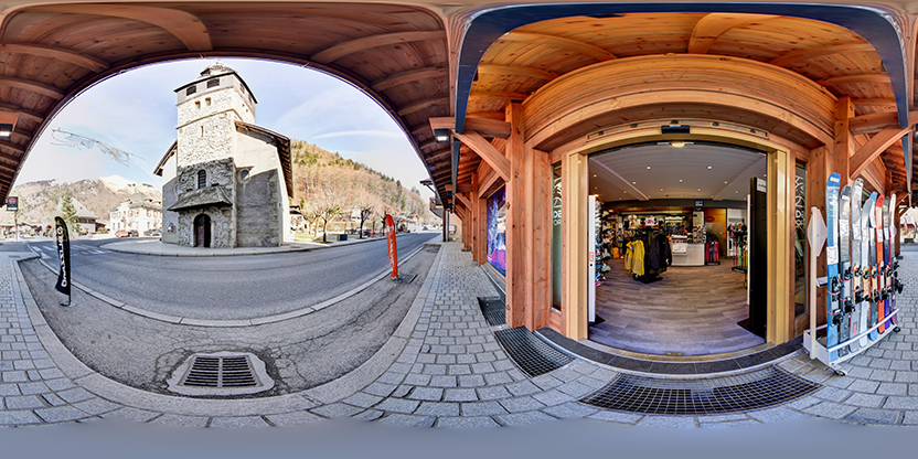 Visite virtuelle 360° de Sport 2000 Ardent Sports - Location ski Montriond à Montriond – Location de ski – Webvisite