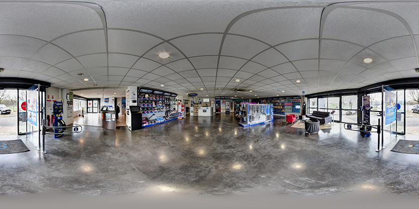 Visite virtuelle 360° de Point S - Châtenoy-en-Bresse à Châtenoy-en-Bresse – Garage – Webvisite