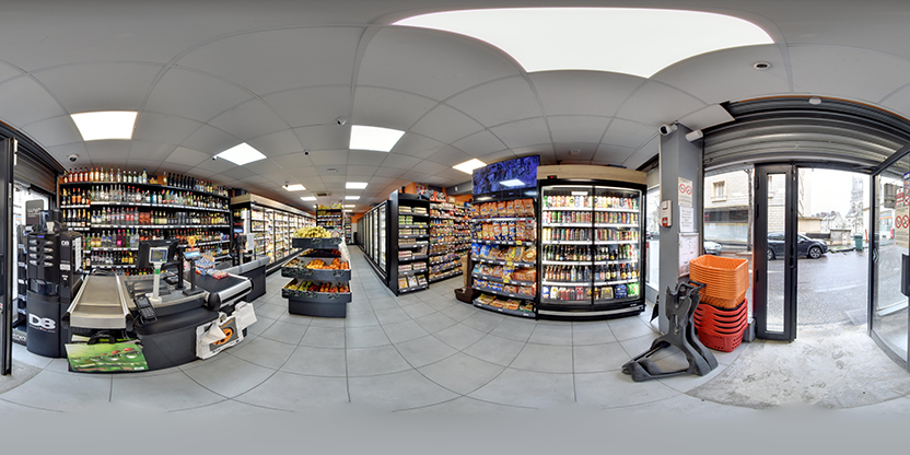 Visite virtuelle 360° de CocciMarket à Mantes-la-Jolie – Supérette – Webvisite