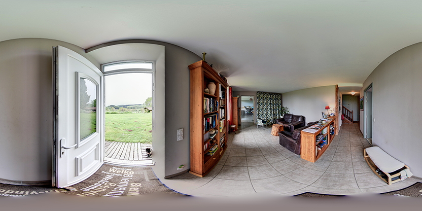 Visite virtuelle 360° de La Halte du Pèlerin à Cherier – Chambre d'hôtes – Webvisite