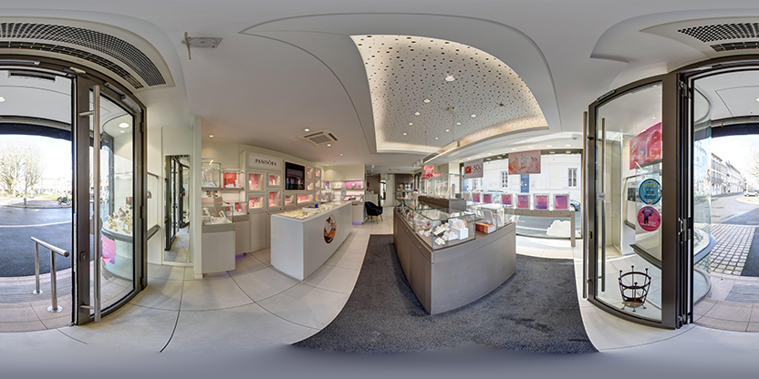 Visite virtuelle 360 de Bijouterie Frot a Rochefort - Webvisite