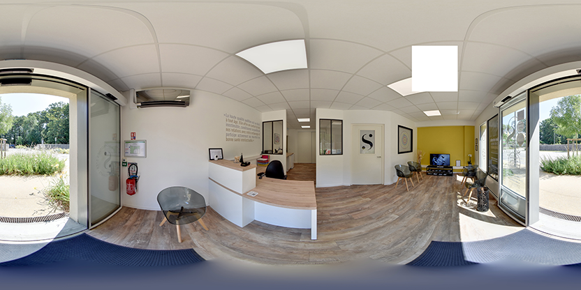 Visite virtuelle 360° de Sonance Audition - Séverine Neveu à Neuillé-Pont-Pierre – Audioprothésiste – Webvisite