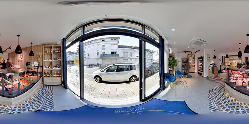 Visite virtuelle 360° de Boucherie De Bussy à Bussy Saint Georges – Boucherie – Webvisite