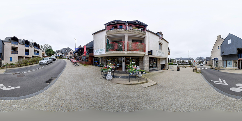 Visite virtuelle 360° de A Fleur D Eau à La Trinité-sur-Mer – Fleuriste – Webvisite