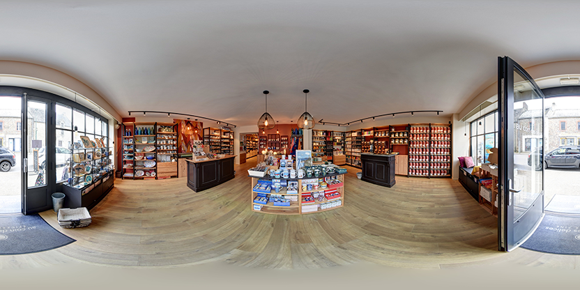 Visite virtuelle 360° de Au Coin Des Delices à Sarzeau – Salon de thé – Webvisite