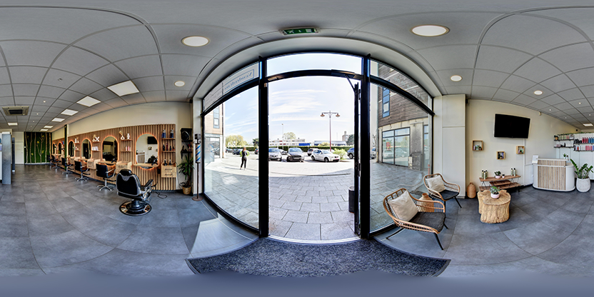 Visite virtuelle 360° de Hk Coiffure à Woippy – Salon de coiffure – Webvisite