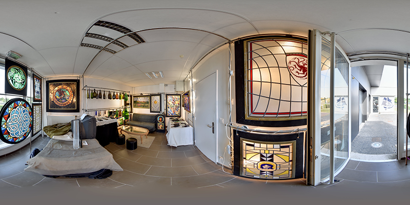Visite virtuelle 360° de Alchimie Du Verre à Pont-de-l'Arche – Galerie d'art – Webvisite