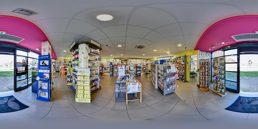 Visite virtuelle 360° de Pharmacie du Chatelet à Andance – Pharmacie – Webvisite