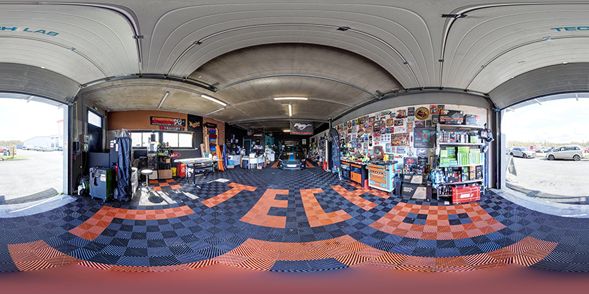Visite virtuelle 360° de TechLab Engineering à Chasseneuil-du-Poitou – Garage – Webvisite