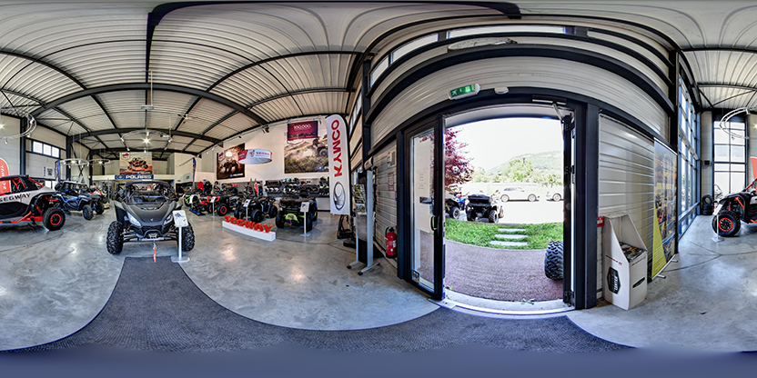 Visite virtuelle 360° de Polaris Quad Annecy à Sillingy – Concessionnaire de motos – Webvisite