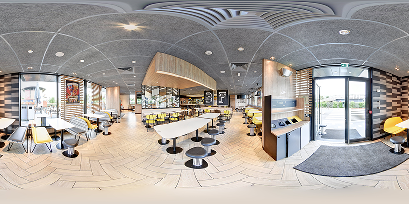 Visite virtuelle 360° de McDonald's Bretenoux à Bretenoux – Restauration rapide – Webvisite