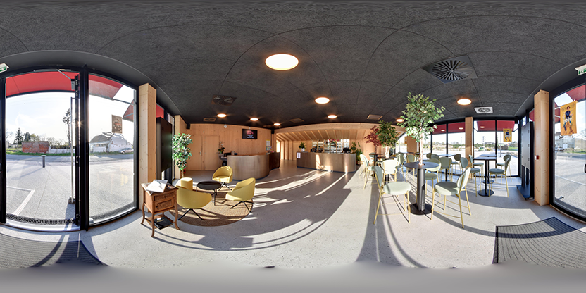 Visite virtuelle 360° de Salle Pierre Arditi, Le Petit Théâtre de Nivelle à Nivelle – Salle de spectacles – Webvisite