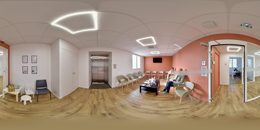 Visite virtuelle 360° de Docteur Émilie Decoutére à Argences – Centre de soins médicaux – Webvisite