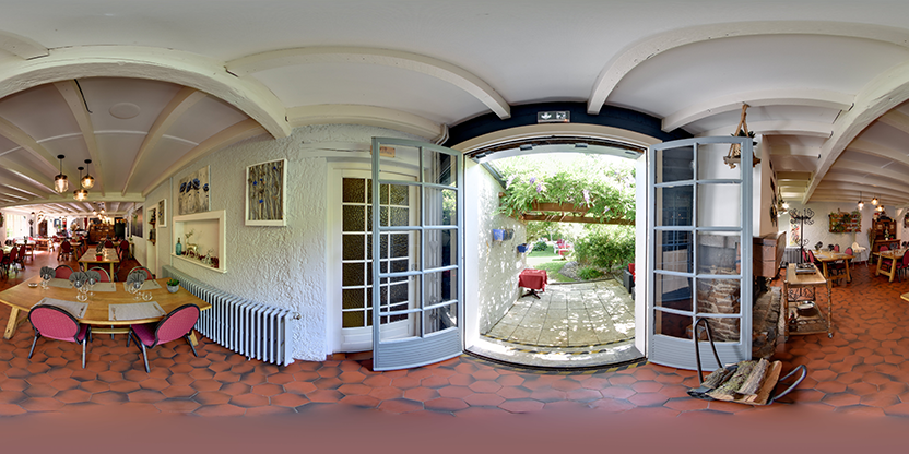 Visite virtuelle 360° de L'Auberge du Lièvre à Bruille-Saint-Amand – Restaurant – Webvisite
