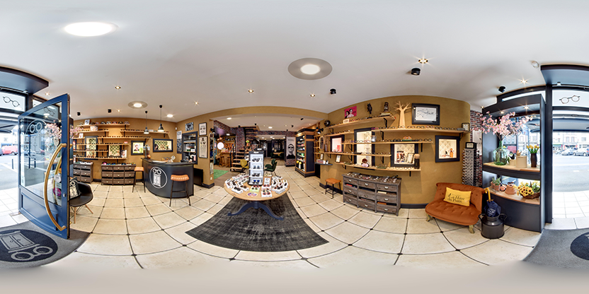 Visite virtuelle 360° de L'Armoire à Lunettes à La Haye – Opticien – Webvisite