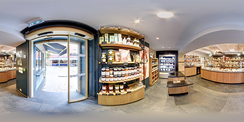 Visite virtuelle 360° de Fromagerie de Kerouzine à Vannes – Fromagerie – Webvisite