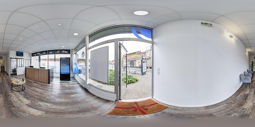 Visite virtuelle 360° de Azar mobility à Montauban – Profession libérale – Webvisite