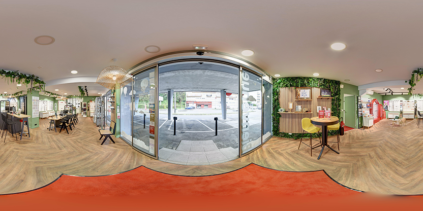 Visite virtuelle 360° de Opticien Billère - Lissac à Billère – Opticien – Webvisite