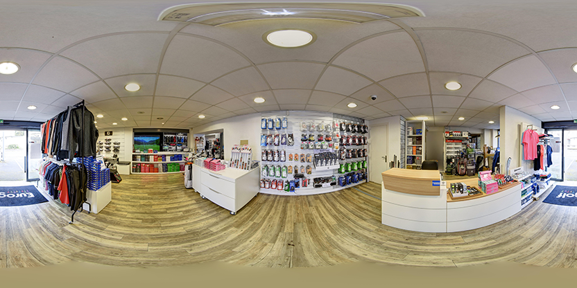 Visite virtuelle 360° de Eurogolf à Billère – Magasin d'articles de sports – Webvisite