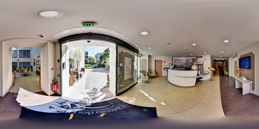 Visite virtuelle 360° de Résidence Château des Ollières - Medifar à Nice – Résidence pour personnes âgées – Webvisite