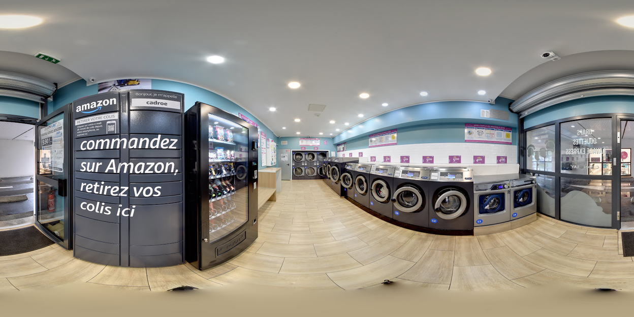 Visite virtuelle 360 de Clean lav' a Val-de-Reuil - Webvisite