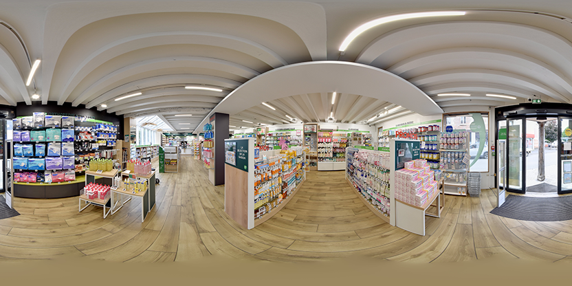 Visite virtuelle 360 de La Pharmacie De L'epte à Gisors – Pharmacie – Webvisite