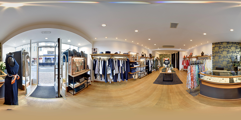 Visite virtuelle 360° de Whisper : Vêtements et Bijoux à Granville – Magasin de vêtements – Webvisite