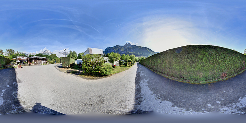 Visite virtuelle 360° de Camping Le Relais de la Vallée Blanche à Sallanches – Camping – Webvisite