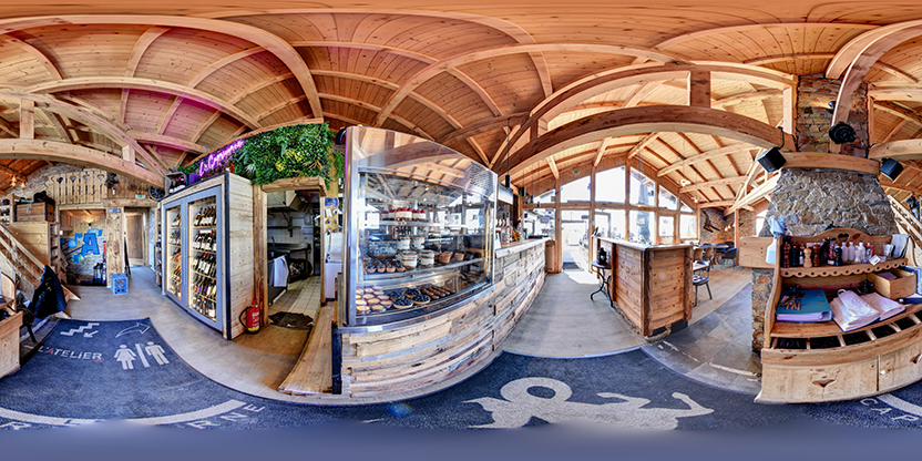 Visite virtuelle 360° de Le Capricorne à Belleville – Restaurant – Webvisite