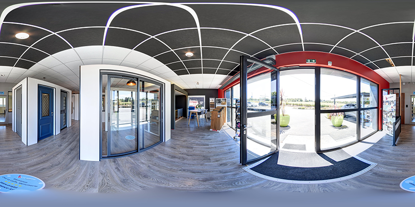 Visite virtuelle 360° de Le Goffic Menuiserie à Saint-Quay-Perros – Menuisier – Webvisite
