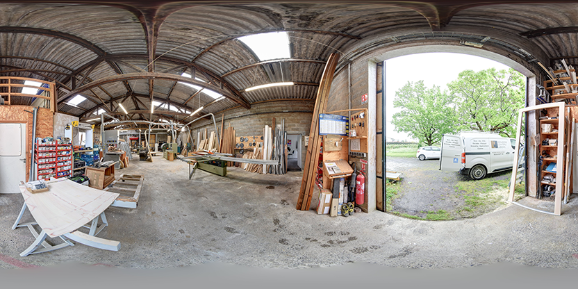Visite virtuelle 360° de Menuiserie Gontero Ludovic à Mouscardes – Menuisier – Webvisite