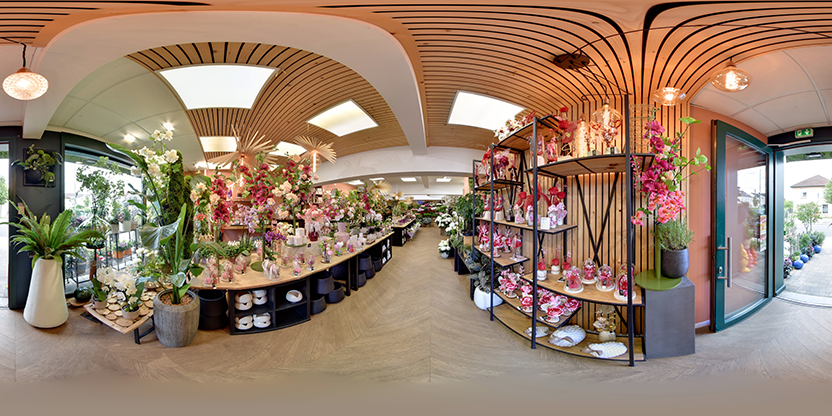 Visite virtuelle 360° de La 5ème Saison à Terville – Fleuriste – Webvisite