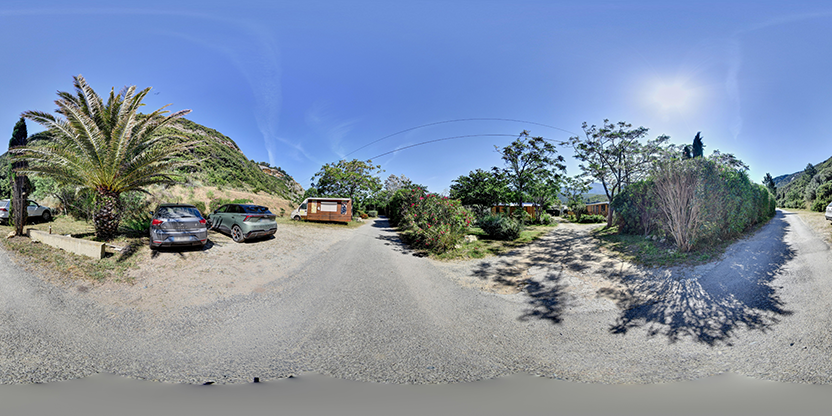 Visite virtuelle 360° de Camping U Sole Marinu à Patrimonio – Camping – Webvisite