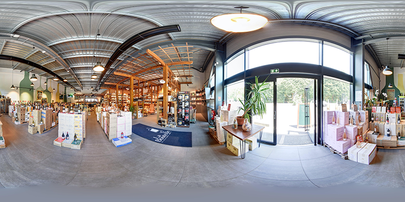 Visite virtuelle 360° de La Bouteille 40 à Saint-Paul-lès-Dax – Caviste – Webvisite