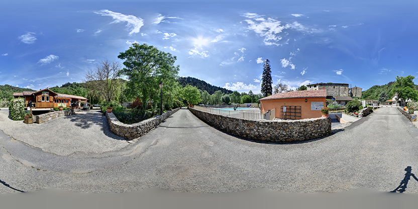 Visite virtuelle 360° de Camping de Retourtour à Lamastre – Camping – Webvisite