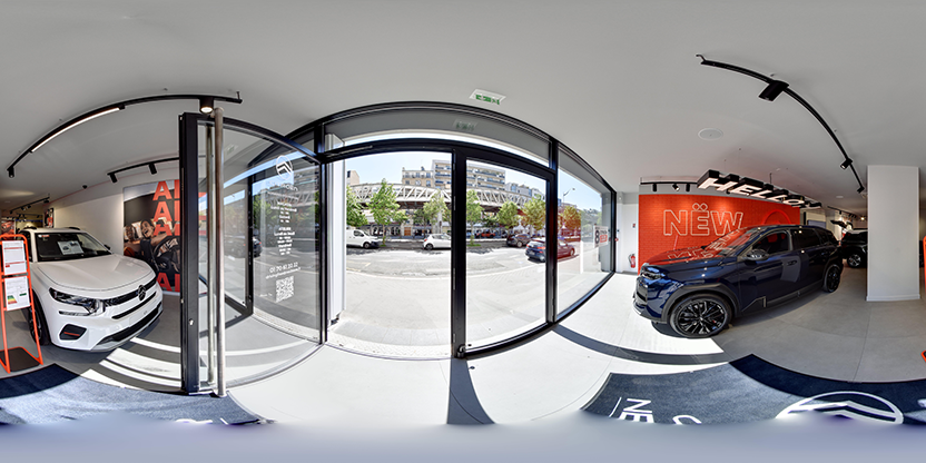 Visite virtuelle 360° de Citroën Neubauer Paris 15 Grenelle à Paris – Concessionnaire automobile – Webvisite