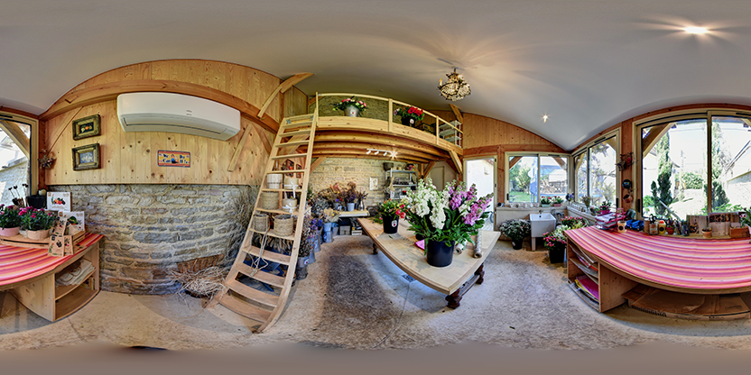 Visite virtuelle 360° de Calice et Cie à Beaune – Fleuriste – Webvisite