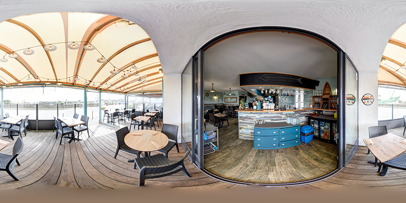 Visite virtuelle 360° de La Plancha du Pêcheur à L'Île-d'Yeu – Restaurant – Webvisite