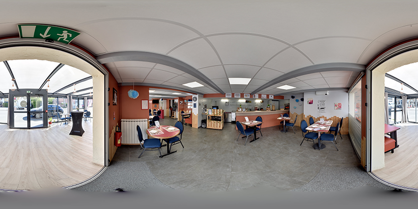 Visite virtuelle 360° de Le Comptoir des Gourmets Restaurant Traiteur à Wavrin – Restaurant – Webvisite