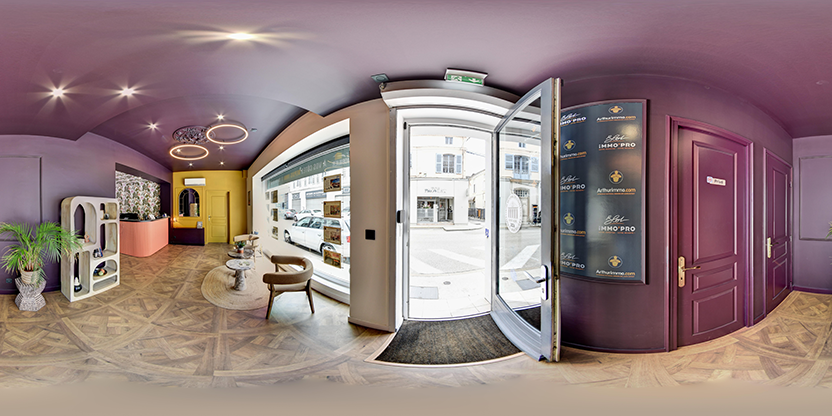 Visite virtuelle 360° de Blot L'immobilier Arthurimmo à Bourgoin-Jallieu – Agence immobilière – Webvisite