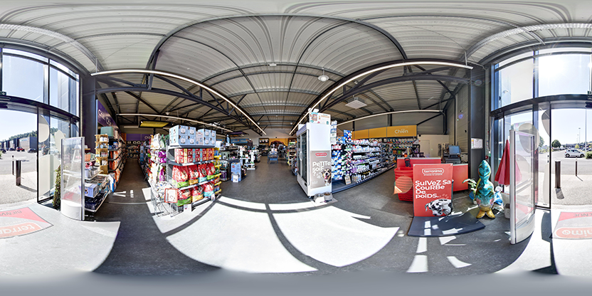 Visite virtuelle 360° de Terranimo - Saint-Georges à Saint-Georges – Jardinerie – Webvisite