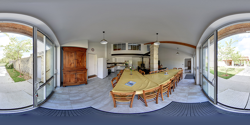 Visite virtuelle 360° de Gîte Le Relais à Surgères – Gîte – Webvisite