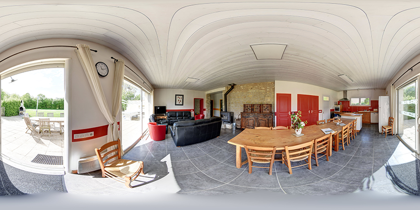Visite virtuelle 360° de La Grange à Surgères – Gîte – Webvisite