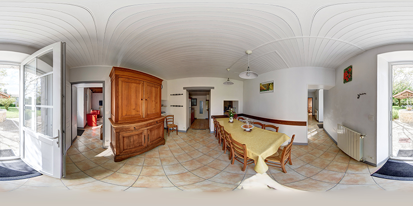 Visite virtuelle 360° de Gîte La Fermette à Surgères – Gîte – Webvisite