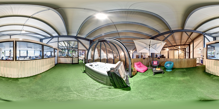 Visite virtuelle 360° de Spa Alina à Aurillac – Pisciniste – Webvisite