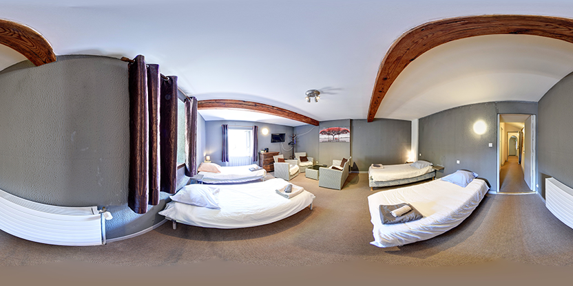 Visite virtuelle 360° de Auberge du Désert - Hôtel à Saint-Nazaire-le-Désert – Hôtel – Webvisite