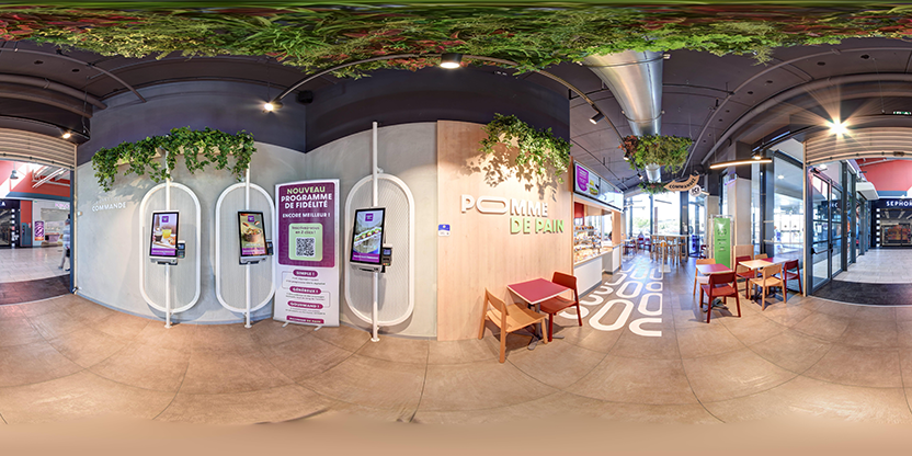 Visite virtuelle 360° de Pomme de Pain - Montauban à Montauban – Restaurant – Webvisite
