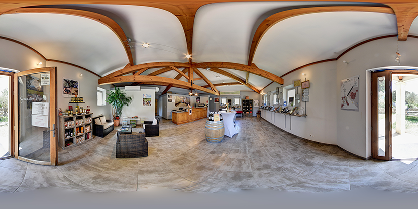 Visite virtuelle 360° de Domaine du Serre des Vignes à Roche-Saint-Secret-Béconne – Vignoble – Webvisite